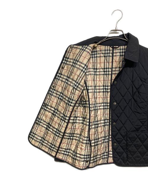 BURBERRY LONDON（バーバリーロンドン）BURBERRY LONDON (バーバリーロンドン) キルティングジャケット ブラック サイズ:40の古着・服飾アイテム