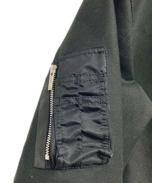 sacai（サカイ）sacai (サカイ) WTAPS (ダブルタップス) Cotton Back Satin x Nylon Twill Jacket ブラック サイズ:2の古着・服飾アイテム
