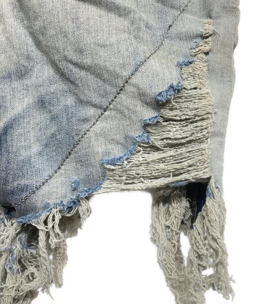 DRKSHDW（ダークシャドウ）DRKSHDW (ダークシャドウ) Denim Dirt Cutoff Shorts インディゴ サイズ:XSの古着・服飾アイテム