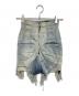 DRKSHDW (ダークシャドウ) Denim Dirt Cutoff Shorts インディゴ サイズ:XS：35000円