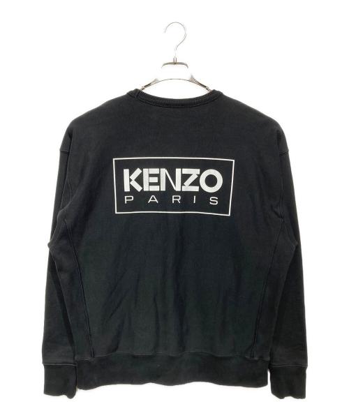 KENZO（ケンゾー）KENZO (ケンゾー) オーバーサイズスウェット ブラック サイズ:Lの古着・服飾アイテム