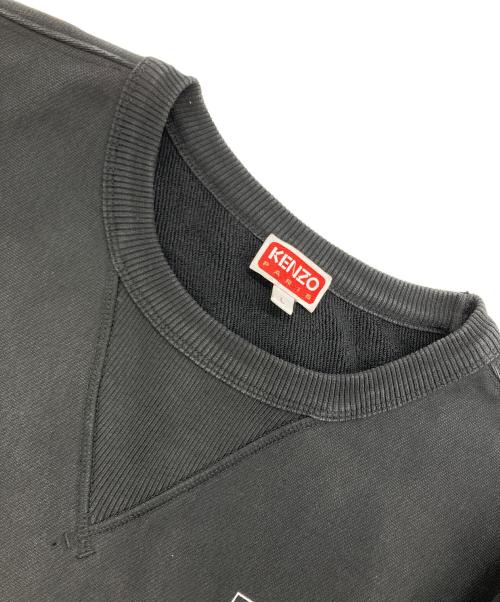 KENZO（ケンゾー）KENZO (ケンゾー) オーバーサイズスウェット ブラック サイズ:Lの古着・服飾アイテム