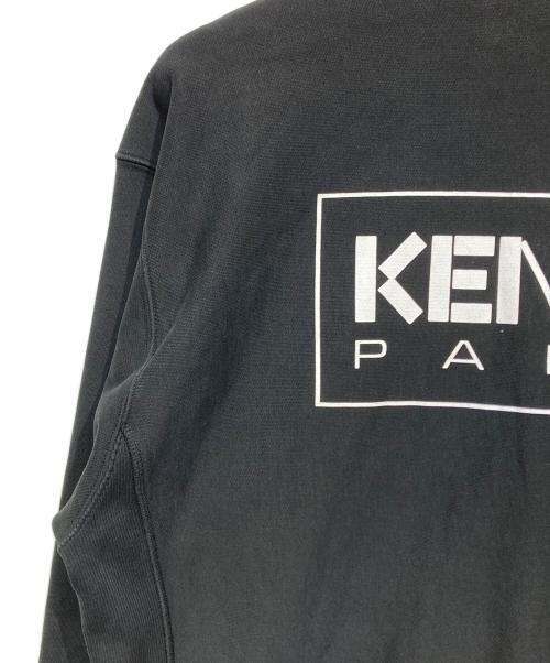 KENZO（ケンゾー）KENZO (ケンゾー) オーバーサイズスウェット ブラック サイズ:Lの古着・服飾アイテム