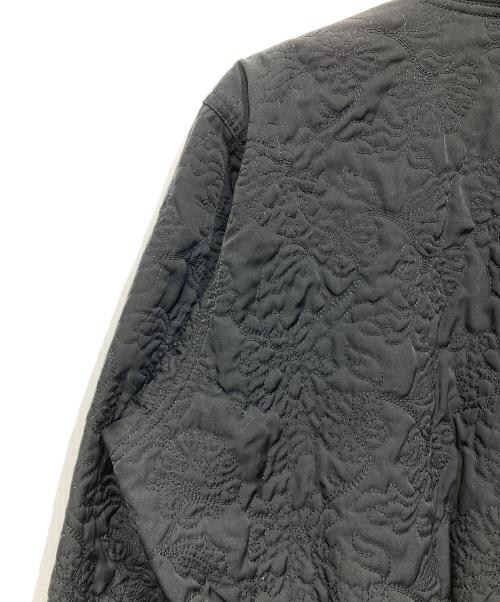 HOMME DE NUIT（オム・ドゥ・ニュイ）HOMME DE NUIT (オム・ドゥ・ニュイ) 刺繍ボンバージャケット ブラック サイズ:46の古着・服飾アイテム