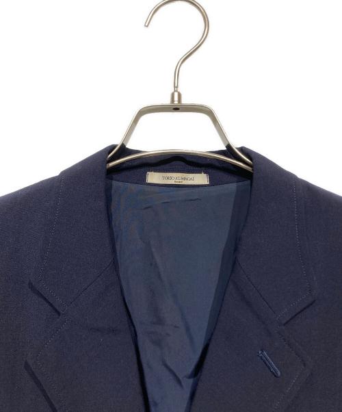 TOKIO KUMAGAI HOMME（トキオクマガイ）TOKIO KUMAGAI HOMME (トキオクマガイ) クロップドジャケット ネイビー サイズ:Mの古着・服飾アイテム