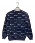 Champion (チャンピオン) SUPREME (シュプリーム) 総柄スウェット ネイビー サイズ:S：12000円