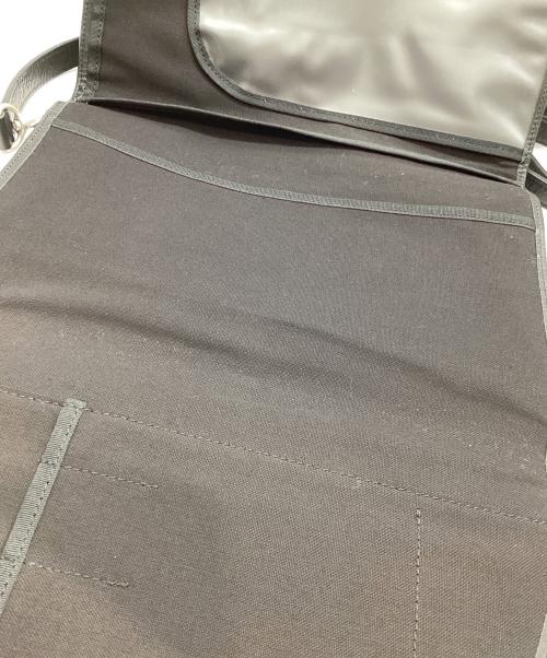 PORTER（ポーター）PORTER (ポーター) UNCERTAIN (フタシカナモノ) レザーショルダーバッグ ブラックの古着・服飾アイテム