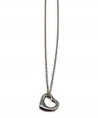 TIFFANY & Co.ティファニー）の古着「オープンハート ネックレス」｜シルバー