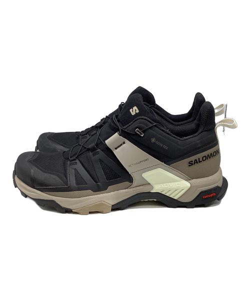 SALOMON（サロモン）SALOMON (サロモン) X ULTRA 4 GORE-TEX ブラック×ベージュ サイズ:28.5の古着・服飾アイテム