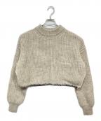 THE SHISHIKUIシシクイ）の古着「モヘア混ニット」｜ベージュ