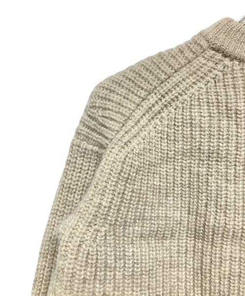 THE SHISHIKUI（シシクイ）THE SHISHIKUI (シシクイ) モヘア混ニット ベージュ サイズ:Mの古着・服飾アイテム