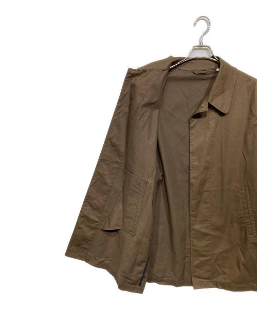 mfpen（エムエフペン）mfpen (エムエフペン) 比翼コート ブラウン サイズ:Sの古着・服飾アイテム