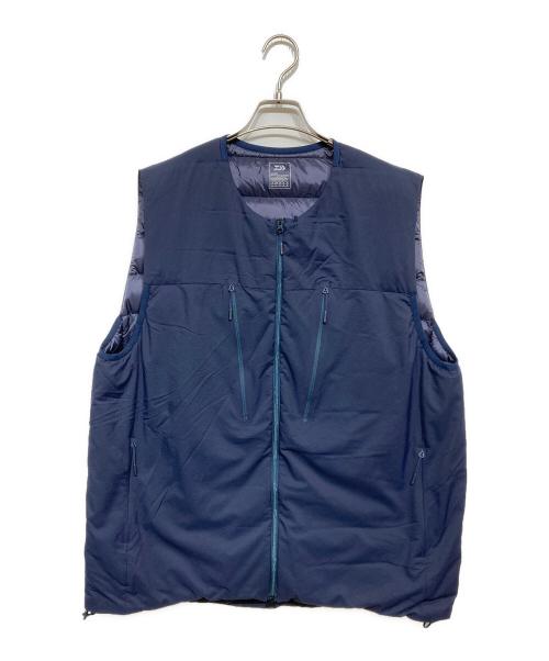 DAIWA LIFE STYLE（ダイワライフスタイル）DAIWA LIFE STYLE (ダイワライフスタイル) INNER DOWN VEST CORDURA ネイビー サイズ:Lの古着・服飾アイテム