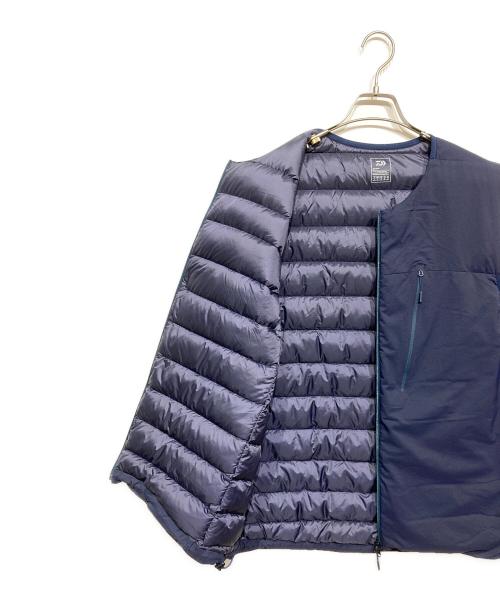 DAIWA LIFE STYLE（ダイワライフスタイル）DAIWA LIFE STYLE (ダイワライフスタイル) INNER DOWN VEST CORDURA ネイビー サイズ:Lの古着・服飾アイテム