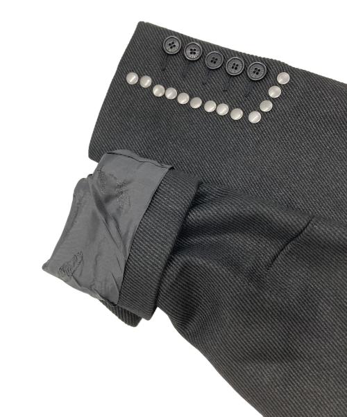Zadig&Voltaire（ザディグエヴォルテール）Zadig&Voltaire (ザディグエヴォルテール) スタッズコート ブラック サイズ:TSの古着・服飾アイテム
