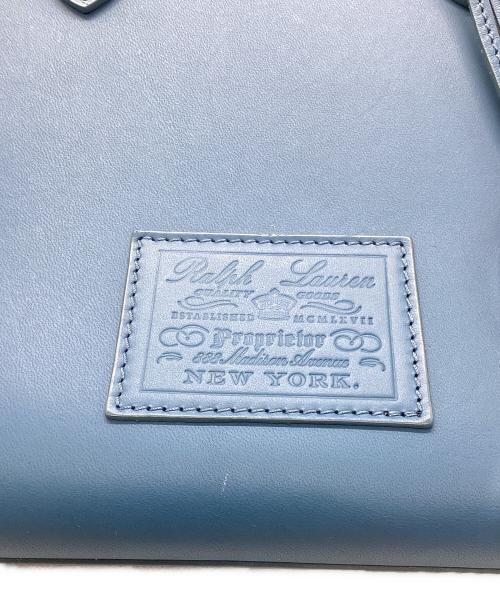 RALPH LAUREN（ラルフローレン）RALPH LAUREN (ラルフローレン) 2WAYショルダーバッグ ブルーの古着・服飾アイテム