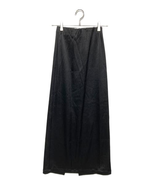 ENOF（イナフ）ENOF (イナフ) ace long straight skirt ブラック サイズ:Freeの古着・服飾アイテム