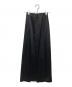 ENOF（イナフ）の古着「ace long straight skirt」｜ブラック