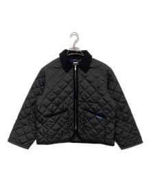 LAVENHAM（ラベンハム）の古着「キルティングショートジャケット」｜ブラック