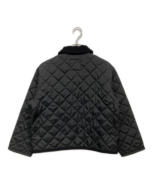 LAVENHAM（ラベンハム）LAVENHAM (ラベンハム) キルティングショートジャケット ブラック サイズ:36の古着・服飾アイテム