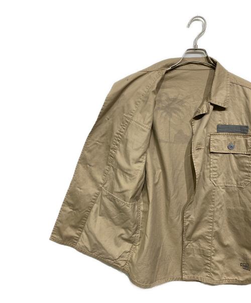MADISON BLUE（マディソンブルー）MADISON BLUE (マディソンブルー) GRAFFITI MILITARY JK EX ベージュ サイズ:00の古着・服飾アイテム