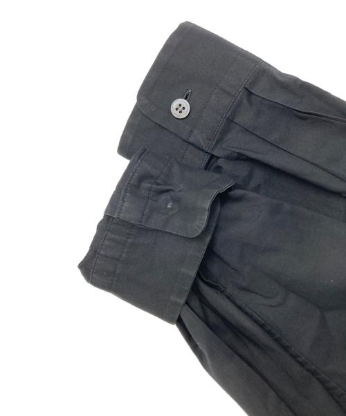 ISSEY MIYAKE MEN（イッセイミヤケメン）ISSEY MIYAKE MEN (イッセイミヤケメン) プリーツ切替長袖シャツ ブラック サイズ:4の古着・服飾アイテム
