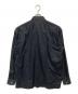 ISSEY MIYAKE MEN (イッセイミヤケメン) プリーツ切替長袖シャツ ブラック サイズ:4：25000円