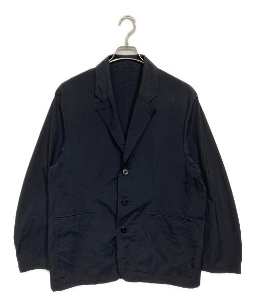 HUM VENT（ヒューベント）HUM VENT (ヒューベント) ナイロンテーラードジャケット ネイビー サイズ:3の古着・服飾アイテム