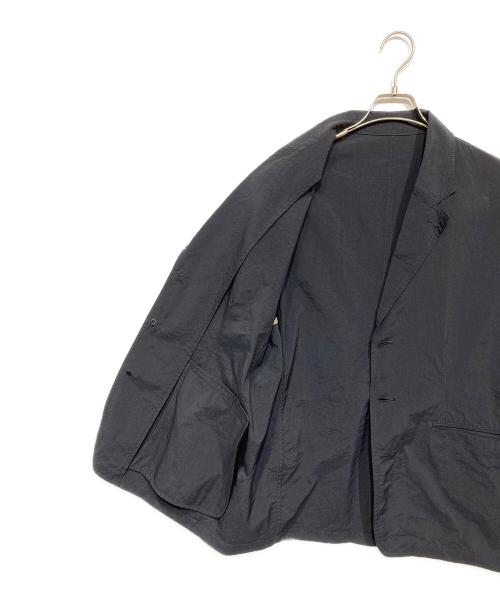 HUM VENT（ヒューベント）HUM VENT (ヒューベント) ナイロンテーラードジャケット ネイビー サイズ:3の古着・服飾アイテム