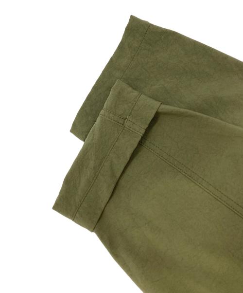 HUM VENT（ヒューベント）HUM VENT (ヒューベント) ナイロンテーラードジャケット オリーブ サイズ:3の古着・服飾アイテム