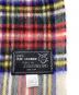中古・古着 JOSHUA ELLIS (ジョシュア エリス) カシミヤ100％ チェックマフラー マルチカラー：10000円
