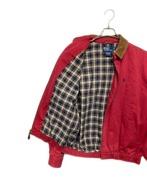 POLO RALPH LAUREN（ポロ・ラルフローレン）POLO RALPH LAUREN (ポロ・ラルフローレン) スイングトップ レッド サイズ:Mの古着・服飾アイテム