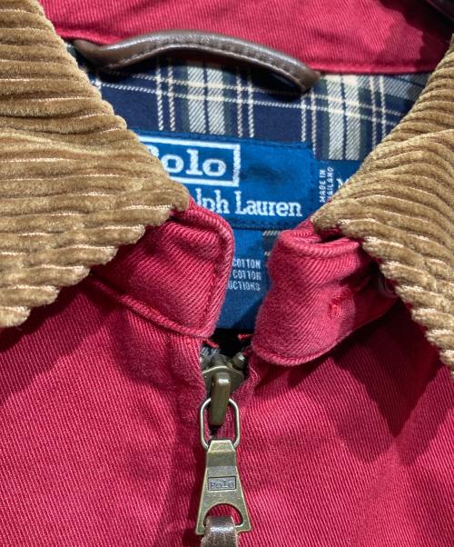 POLO RALPH LAUREN（ポロ・ラルフローレン）POLO RALPH LAUREN (ポロ・ラルフローレン) スイングトップ レッド サイズ:Mの古着・服飾アイテム