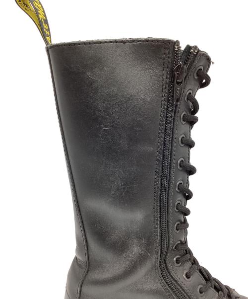 Dr.Martens（ドクターマーチン）Dr.Martens (ドクターマーチン) 14ホールブーツ ブラック サイズ:6の古着・服飾アイテム