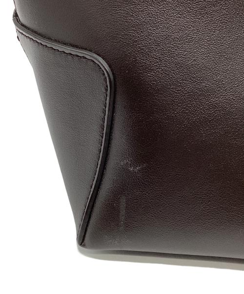 TOD'S（トッズ）TOD'S (トッズ) Di フォリオ レザー2WAYバッグ ブラウンの古着・服飾アイテム