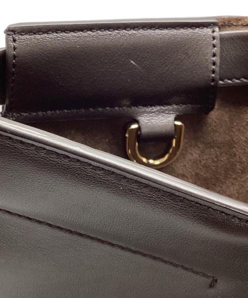 TOD'S（トッズ）TOD'S (トッズ) Di フォリオ レザー2WAYバッグ ブラウンの古着・服飾アイテム