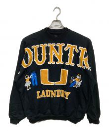 KAPITAL（キャピタル）の古着「30/- Fleece BIG Sweatshirt」｜ブラック