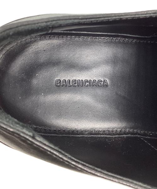 BALENCIAGA（バレンシアガ）BALENCIAGA (バレンシアガ) ストライク プラットフォーム ダービー 厚底シューズ ブラック サイズ:35の古着・服飾アイテム