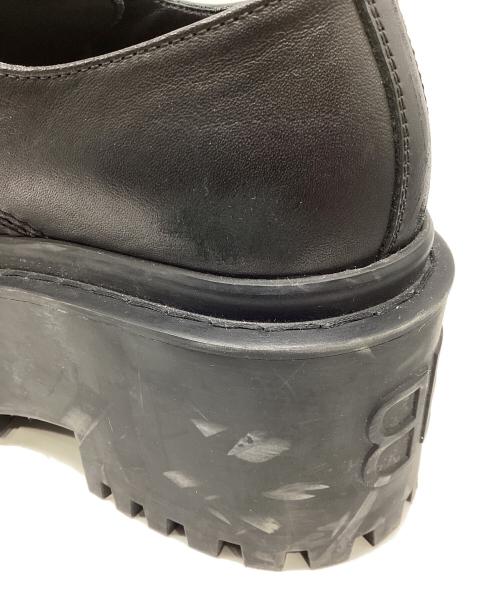 BALENCIAGA（バレンシアガ）BALENCIAGA (バレンシアガ) ストライク プラットフォーム ダービー 厚底シューズ ブラック サイズ:35の古着・服飾アイテム