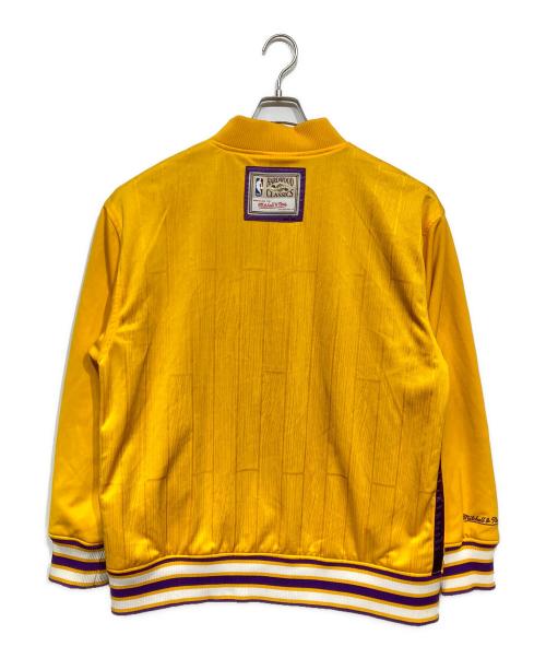 MITCHELL & NESS（ミッチェルアンドネス）MITCHELL & NESS (ミッチェルアンドネス) LAKERSジャケット イエロー サイズ:Lの古着・服飾アイテム