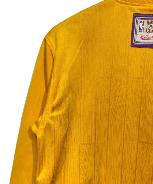 MITCHELL & NESS（ミッチェルアンドネス）MITCHELL & NESS (ミッチェルアンドネス) LAKERSジャケット イエロー サイズ:Lの古着・服飾アイテム