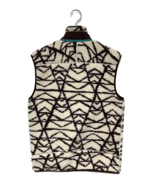 Patagonia（パタゴニア）Patagonia (パタゴニア) Classic Retro-X Vest ベージュ×ブラウン サイズ:Sの古着・服飾アイテム