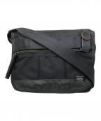 PORTERポーター）の古着「HEAT SHOULDER BAG」｜ブラック