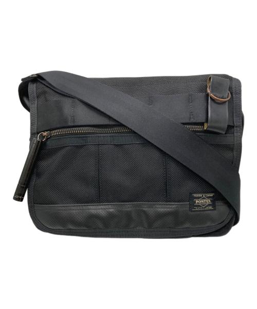 PORTER（ポーター）PORTER (ポーター) HEAT SHOULDER BAG ブラックの古着・服飾アイテム