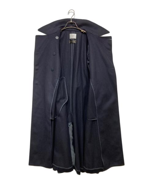Ameri（アメリ）Ameri (アメリ) CHARME FLARE LONG COAT（シャムル フレア ロング コート） ネイビー サイズ: Sの古着・服飾アイテム