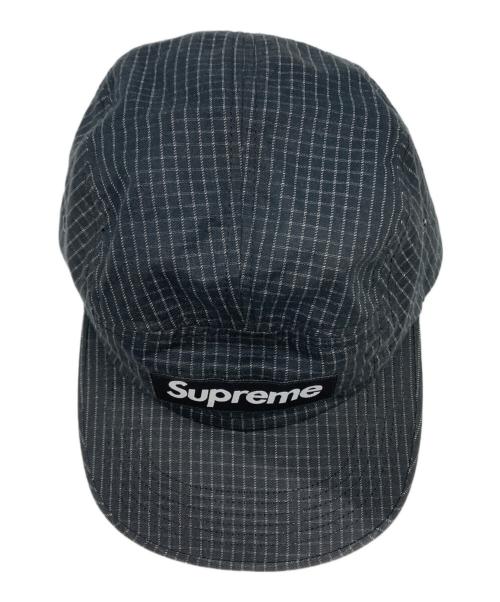 SUPREME（シュプリーム）SUPREME (シュプリーム) キャップ ブラック×ホワイトの古着・服飾アイテム