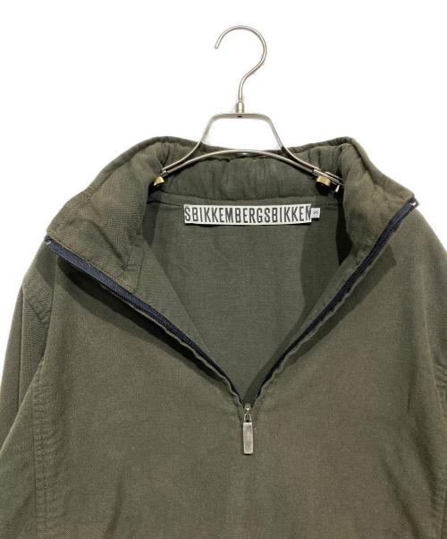 DIRK BIKKEMBERGS（ダークビッケンバーグ）DIRK BIKKEMBERGS (ダークビッケンバーグ) ハーフジップアノラックジャケット オリーブ サイズ:Sの古着・服飾アイテム