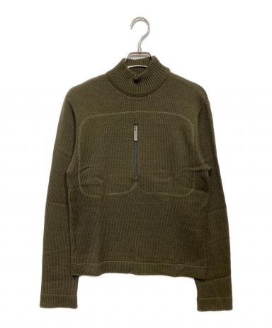 美品　DIRK BIKKEMBERGS ブラックタートルネックセーター M相当 中古・古着通販】DIRK BIKKEMBERGS (ダークビッケンバーグ) ジップ