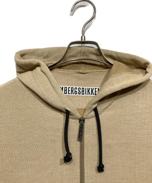 DIRK BIKKEMBERGS（ダークビッケンバーグ）DIRK BIKKEMBERGS (ダークビッケンバーグ) ハーフジップパーカー ベージュ サイズ:Sの古着・服飾アイテム