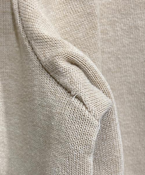 DIRK BIKKEMBERGS（ダークビッケンバーグ）DIRK BIKKEMBERGS (ダークビッケンバーグ) ハーフジップパーカー ベージュ サイズ:Sの古着・服飾アイテム